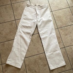 White 874 dickies original pants